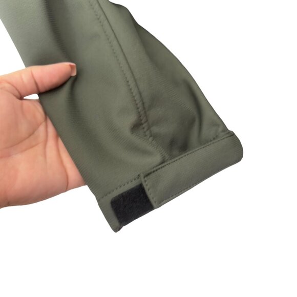 Free Country Men's Softshell Jacket XXL Olive Green Zip Pockets & Fleece Lining - Picture 8 of 12